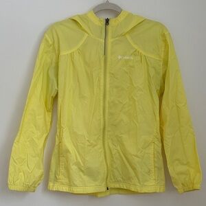 Columbia Girls’ Bright Yellow Raincoat